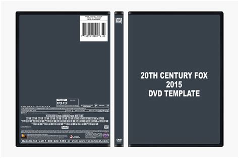 Dvd Cover Png - Dvd Template 20th Century Fox, Transparent Png - kindpng