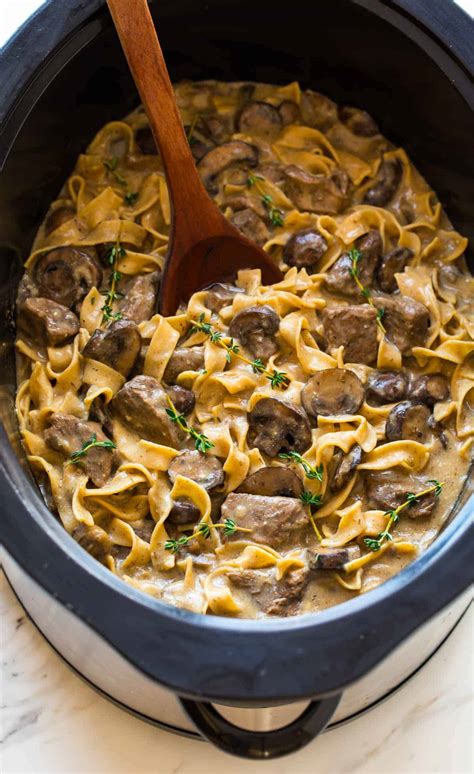 Slow Cooker Beef Stroganoff – WellPlated.com