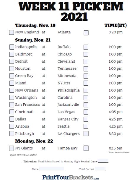 Week 11 NFL Expert Picks - 2024