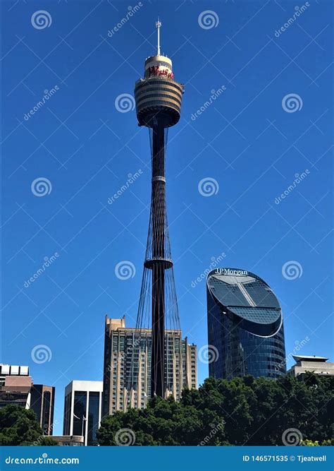 Sydney Tower Eye in Australia Editorial Image - Image of estate ...