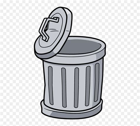 Download Trash Can Cartoon Png Clipart (#5599326) - PinClipart