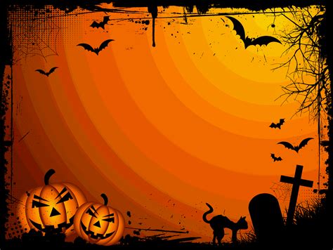 High Res Halloween Clipart Backgrounds