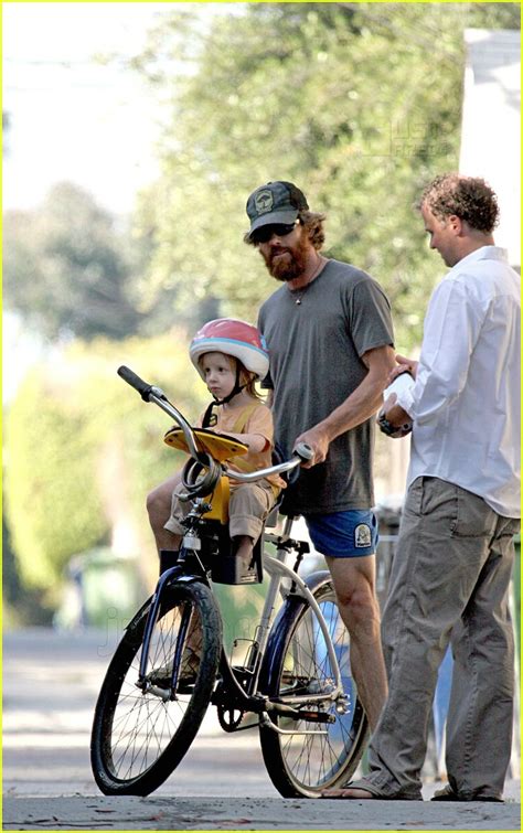 Danny Moder: Father and Son Cycling!: Photo 465981 | Celebrity Babies ...