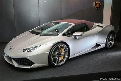 Lamborghini Huracan Spyder now in M’sia, fr RM1.35m Image 403677