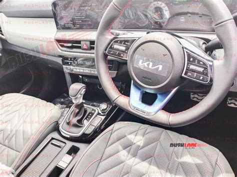 Kia Seltos HTX+ Variant Interiors Leak Ahead Of Launch