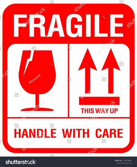 Fragile Sticker