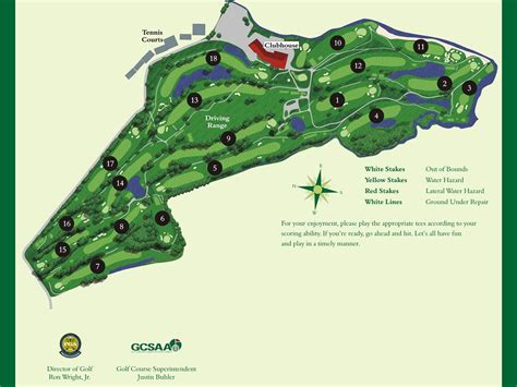 Course Layout - The Golf Club at Middle Bay