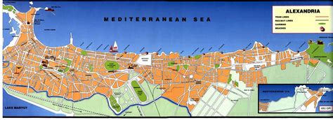 Alexandria Map - Egypt