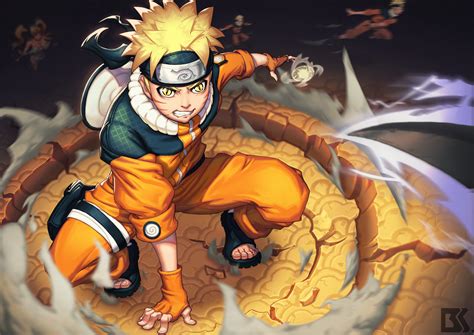 Naruto Uzumaki 4K Art Wallpaper, HD Anime 4K Wallpapers, Images, Photos ...