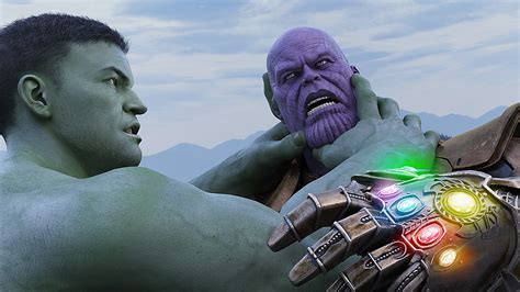 Download hulk vs thanos wallpapers Bhmpics