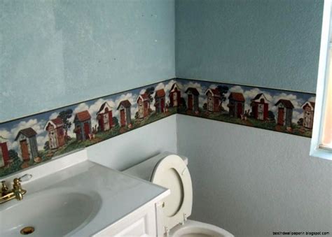 Country Bathroom Wallpaper Borders | martahatlevoll