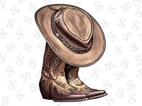 Western Cowboy Boots Png Sublimation Design, Cowboy Boots Png, Western ...