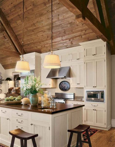 31 Fabulous Modern Rustic Kitchen Cabinets - MAGZHOUSE