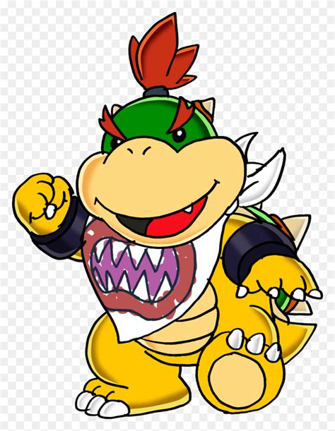 Sad Bowser Jr Render - Bowser Jr PNG - FlyClipart