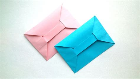 Origami Paper Envelope (A4 sheet) - Origami Instructions - YouTube