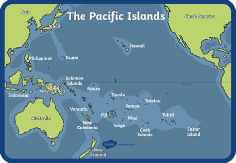 Pacific Islands Facts for Kids | Teaching Wiki | Twinkl USA