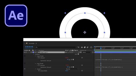 How to Create Inner + Outer Strokes in Adobe After Effects - YouTube