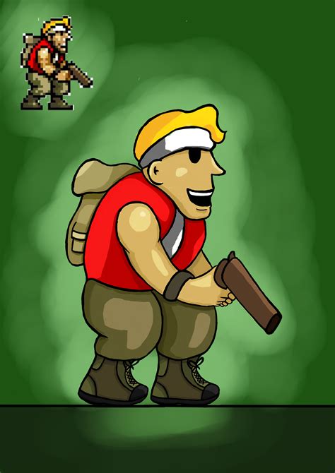 Metal Slug "Marco Rossi" by SteveMeroussis on Newgrounds