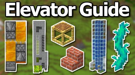 The Ultimate Minecraft 1.20 Elevator Guide | Realistic, Bubble, Flying ...