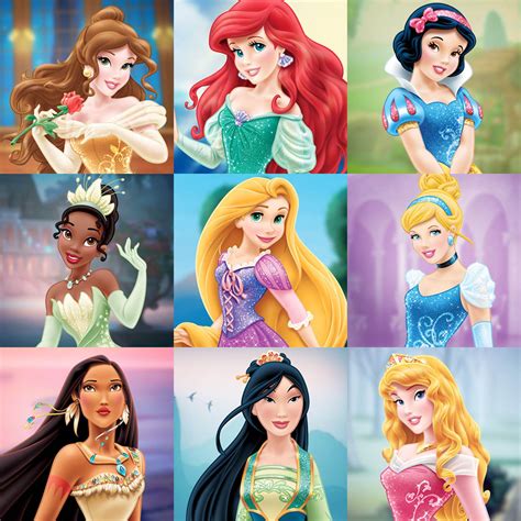 Who Are All The Disney Princesses