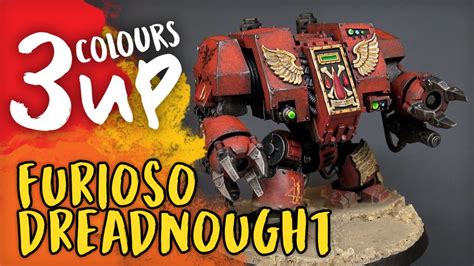 Blood Angels Furioso Dreadnought Painting Tutorial | Warhammer 40,000 ...