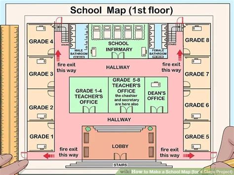 Elementary School Building Map