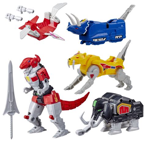 Buy Hasbro Power Rangers Mighty Morphin Megazord Combiner Complete Set ...