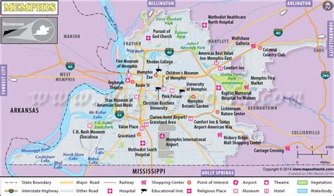 Memphis Tn Map | My blog