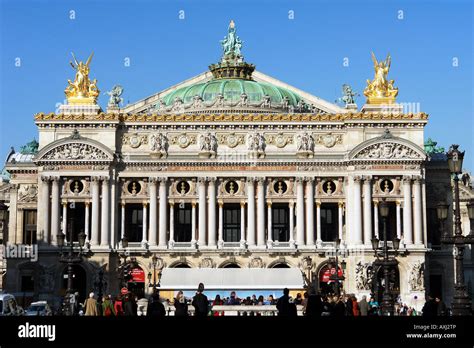 The Opera Neo Baroque Architecture Paris France Stock Photo - Alamy