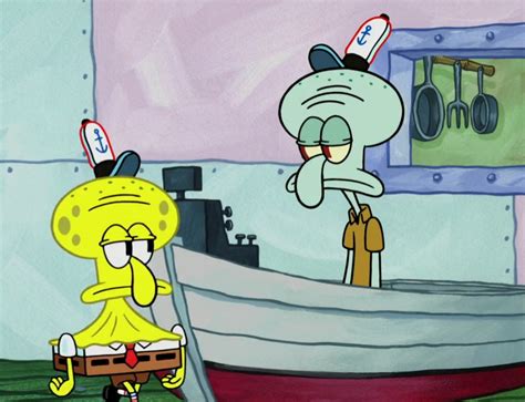 Spongebob And Squidward Meme Template : Using The Boring Squidward ...