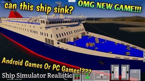 Sinking ship simulator demo - lanaadvance