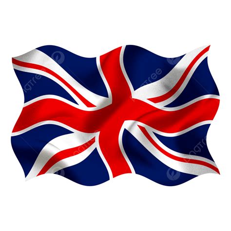 Uk Flag Clipart Vector, Uk Flag Flying Wavy Effect Free Png Clipart, Uk ...