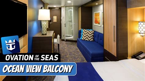 Ocean View Stateroom With Balcony | Royal Caribbean Ovation of the Seas ...