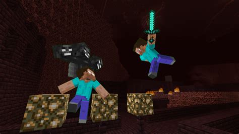 Steve vs Herobrine by radioactivefish1 on DeviantArt