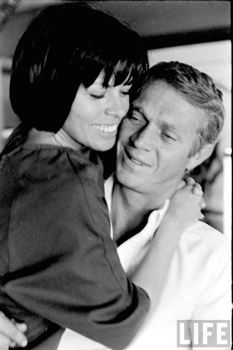 Steve McQueen & wife Neile Adams | Steve mcqueen wife, Steve mcqueen ...