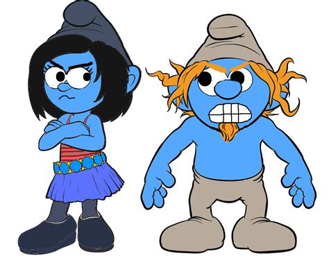 Image - Vexy & Hackus' Sibling Rivalry.png - Smurfs Fanon Wiki