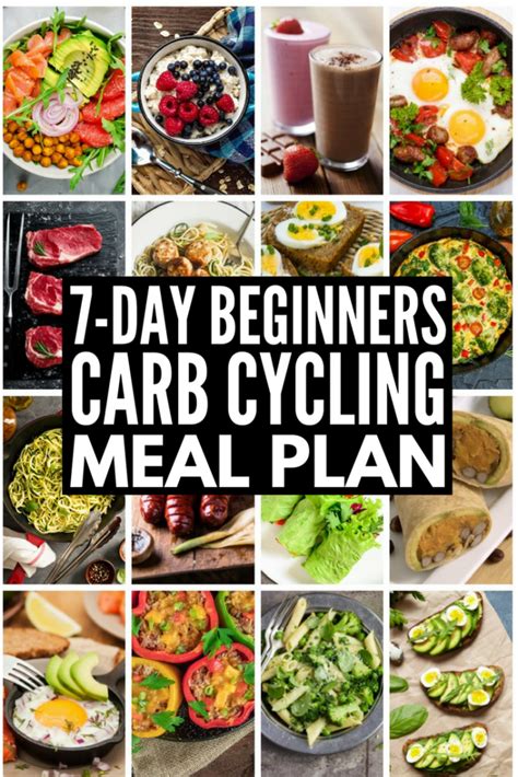 Carb Cycling for Weight Loss: 7-Day Carb Cycling Meal Plan