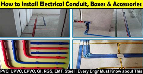 Cable Conduit Installation Work Procedure