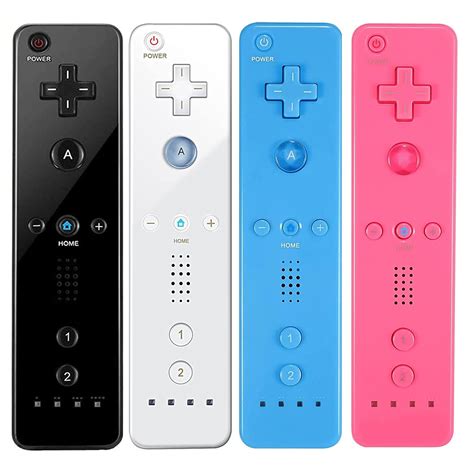 Bonadget 4 Pack Wii Remote Controller, Wii Games Wireless Controller ...