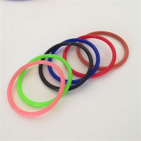 Oil Resistant Small Rubber Silicone O Rings With Different Size And Color