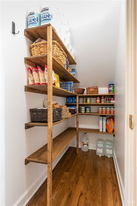 DIY Pantry Shelves - The Navage Patch