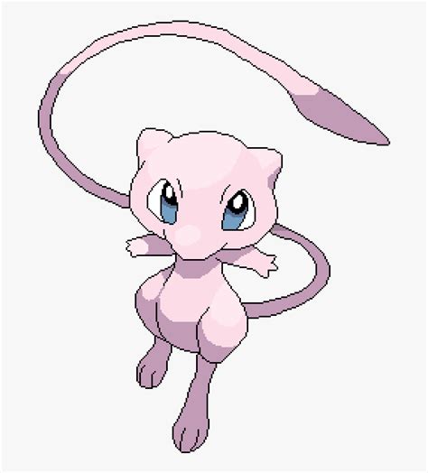 Mew Pokemon Png, Transparent Png - kindpng