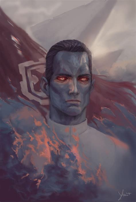 Grand Admiral Thrawn by Ymirr on DeviantArt | Star wars artwork, Star ...