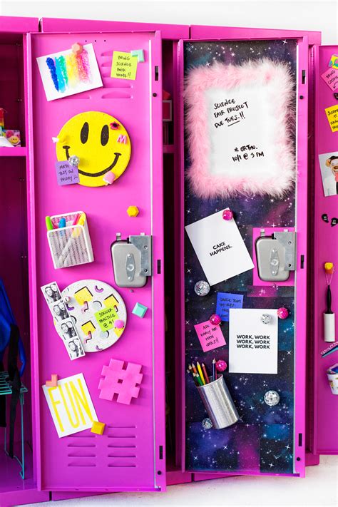 Get creative with these locker decor ideas for your space