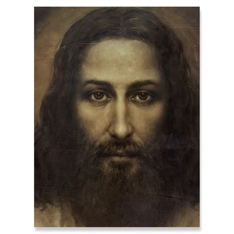 Jesus Christ Face Reconstructed From the Shroud of Turin - Etsy