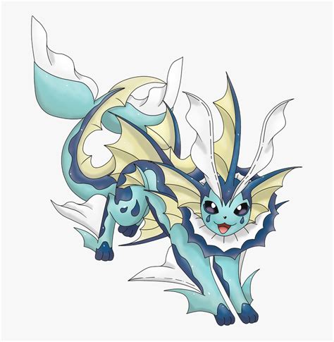 Pokemon Vaporeon Mega Evolution, HD Png Download - kindpng