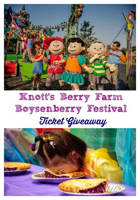 Knott’s Berry Farm’s Boysenberry Festival + Ticket Giveaway - Any Tots