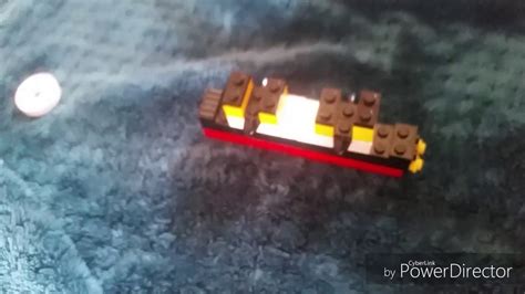 LEGO Titanic Model Sinking