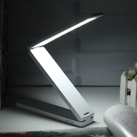 portable rechargeable adjustable foldable 16 led night light desktop ...