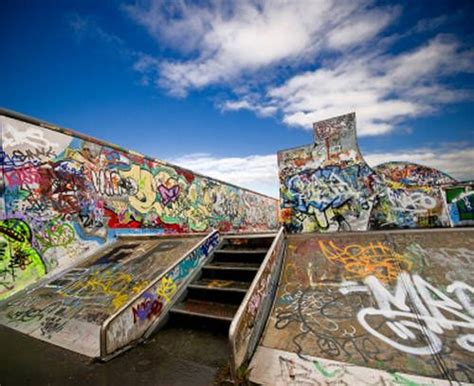 Is It Easy to Drop in a on Skateboard? | Skate park, Graffiti ...